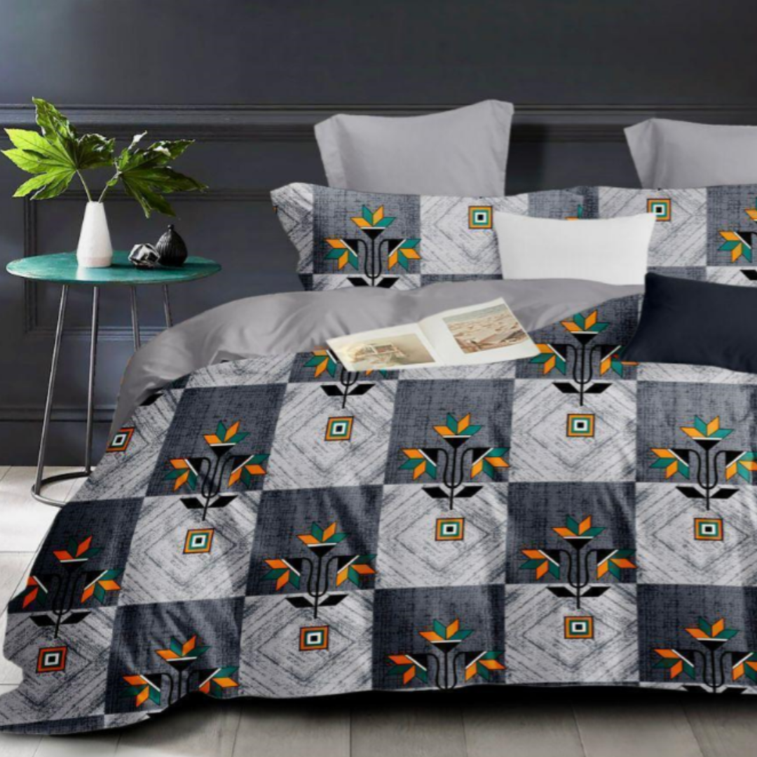 Most Viral Design cotton Double Bed Bedsheet with 2 Pillow Covers