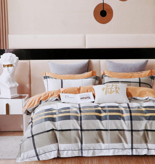 Premium King Size Elastic Fitted Double Bed Bedsheet