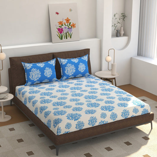 King Size Mattress Bedsheet with Full Elastic Grip