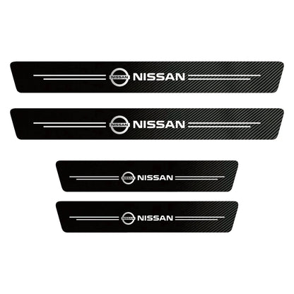 Carbon Fiber Door Sill Protector (4 Pcs)