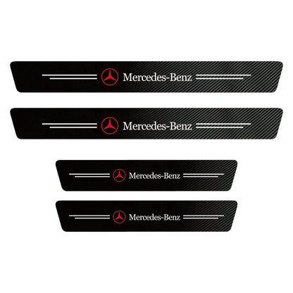Carbon Fiber Door Sill Protector (4 Pcs)