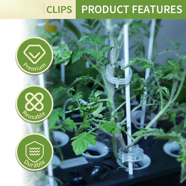 Plants Clips, Plastic Trellis Clips