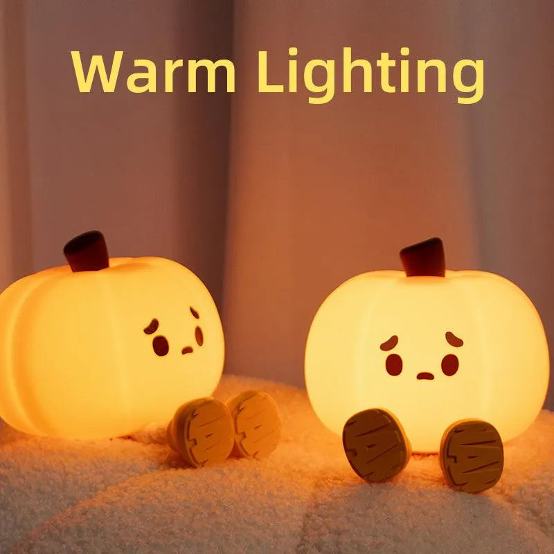 Cute Pumpkin Night Light