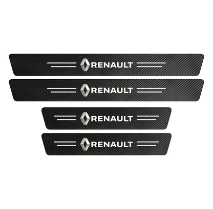 Carbon Fiber Door Sill Protector (4 Pcs)