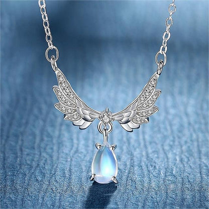 Angel wings necklace for women