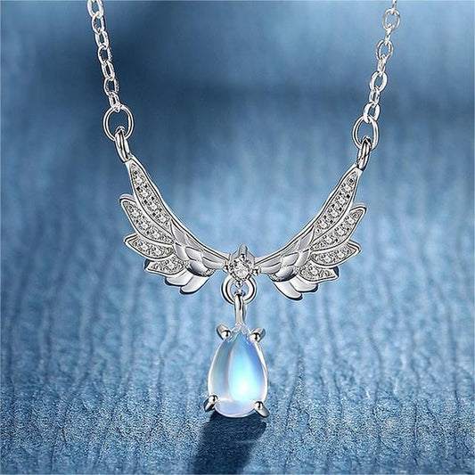 Angel wings necklace for women