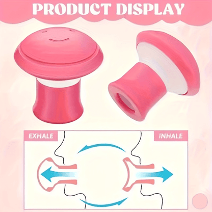 (Pack of 2) Silicone Fragrance Free V Line Chin Shaper Face Lift Tightening Tool and Muscle Trainer Slimming Device for Men and Women