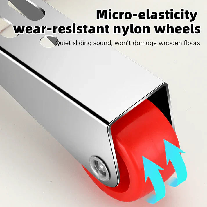 🚪 Door Long Brackets Swivel Wheels ⚙️