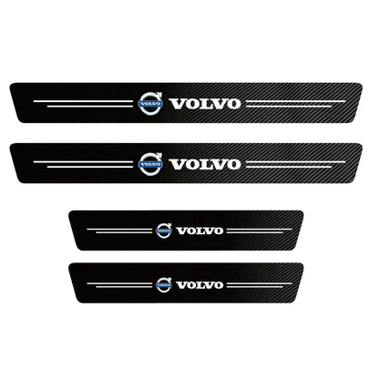 Carbon Fiber Door Sill Protector (4 Pcs)