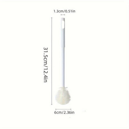 (Pack of 2) Long Handle Silicone Bottle Cup and Jars Cleaning Brush For Home and Outdoor Use