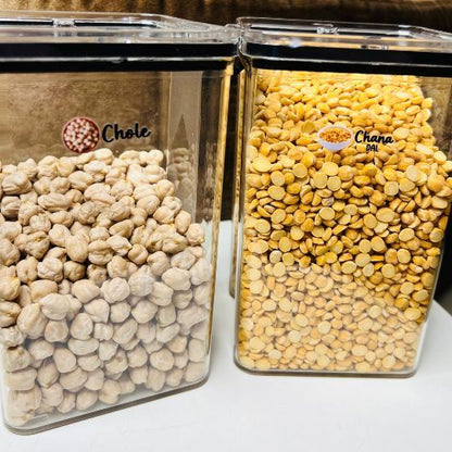 Modern 3D Kitchen Labels for Jars, Bottles & Containers