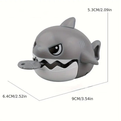 Cartoon Shark Keychain with Pull Pendant