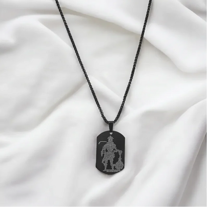 Hanuman Chalisa Pendant With Chain