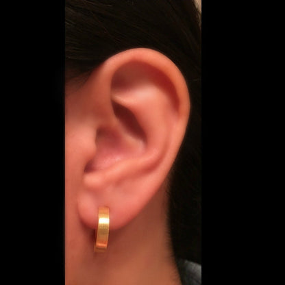 Gold Hoop Earrings for Men