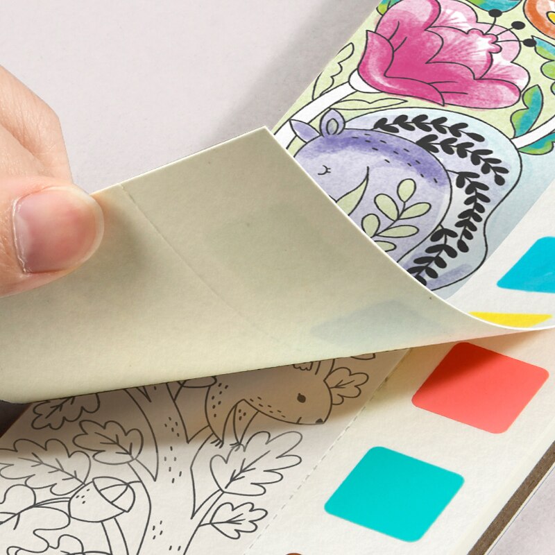 (Buy 1 Get 1 Free) Pocket Watercolour Painting Book