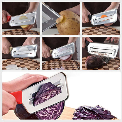 Stainless Steel Double-layer Slicer