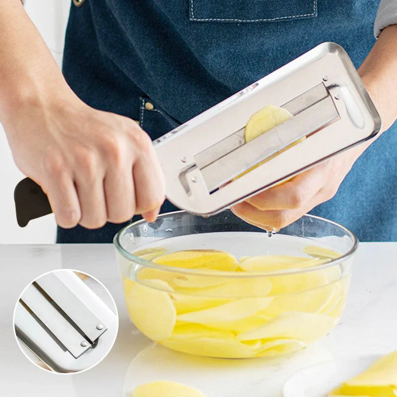 Stainless Steel Double-layer Slicer