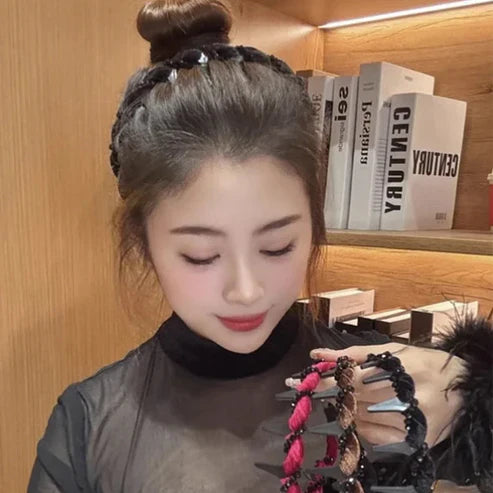 🔥Vintage High Cranium Artificial Pearl Headband (50% OFF)