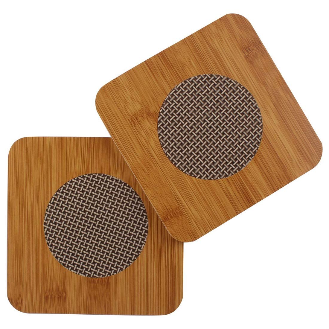 Wooden Anti Hot Heat Resistant Pot Holder Pack Of 4